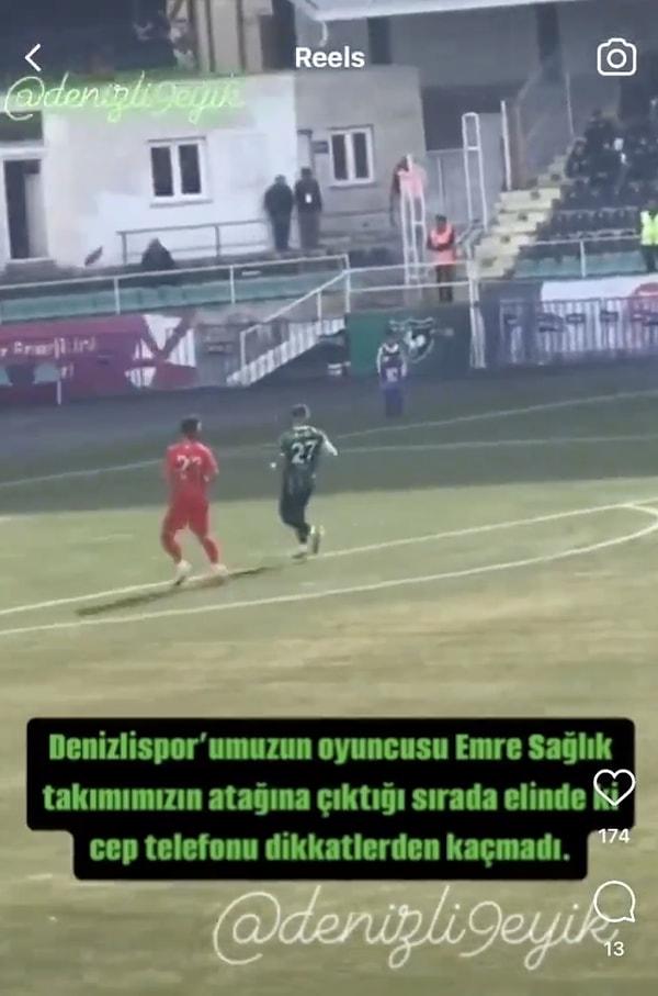 Denizlispor ile Etimesgut Belediyespor arasında oynanan mücadele ilginç anlara sahne oldu.