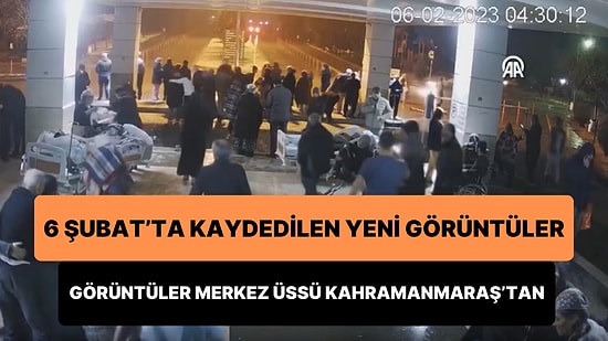 6 Şubat'ta Kahramanmaraş'taki Hastanelerde Kaydedilen Deprem Anına Ait Yeni Görüntüler Ortaya Çıktı