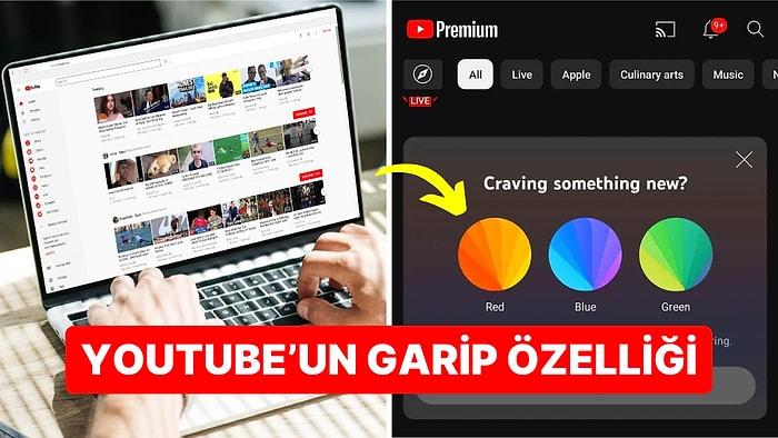 YouTube'tan Anlaşılması Güç Olan Yeni Özellik: Videoları Renklere Göre Önerecek