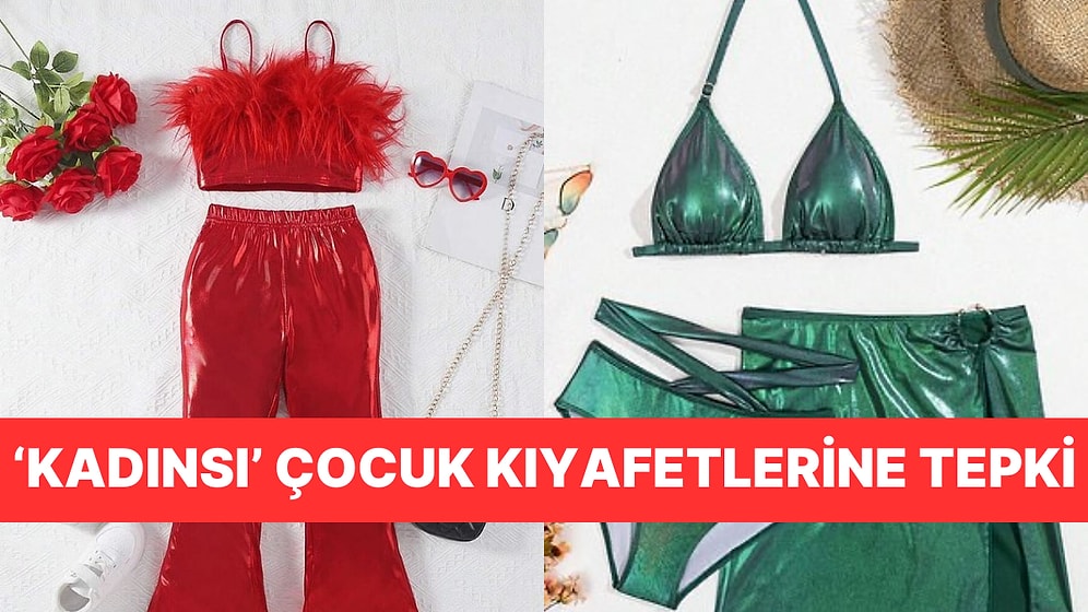 Çin'in Büyüyen Kıyafet Markasının Kız Çocuk Koleksiyonu Tepkilere Neden Oldu