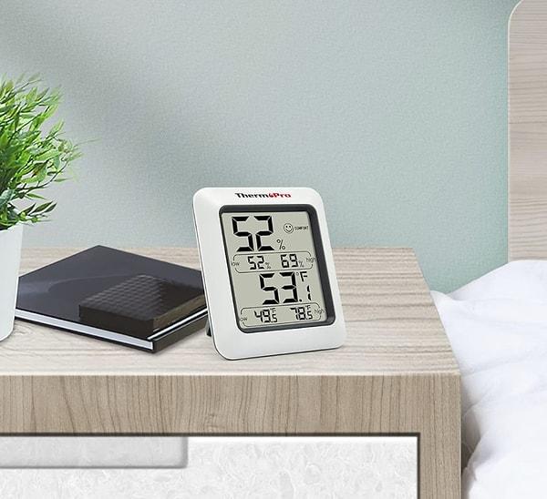 ThermoPro TP50 Dijital Termo Higrometre Sıcaklık ve Nem Ölçer