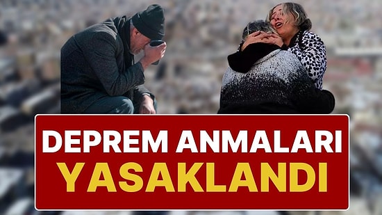 Malatya Valiliği, 6 Şubat Deprem Felaketi İçin Yapılması Muhtemel Deprem Anmalarını Yasakladı