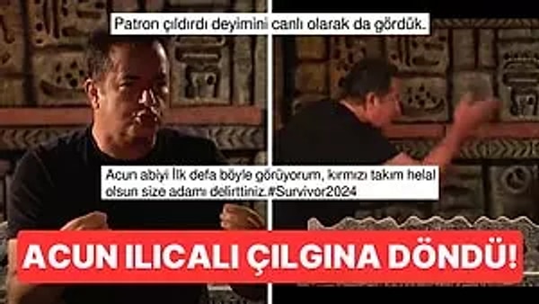 Tansiyonun bir an olsun düşmediği Survivor All Star'ın yeni bölüm fragmanında çileden çıkan Acun Ilıcalı'nın sandalye fırlattığı anlar gündem oldu!