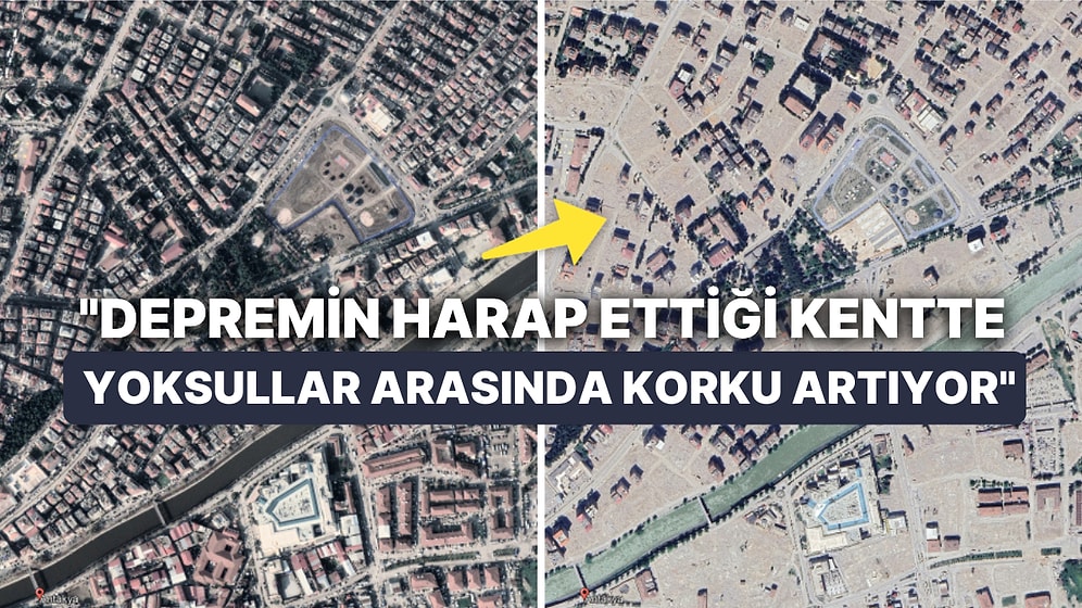 "Depremin Harap Ettiği Kentte Yoksullar Arasında Korku Artıyor" Guardian'dan 6 Şubat Yıldönümünde Hatay Haberi