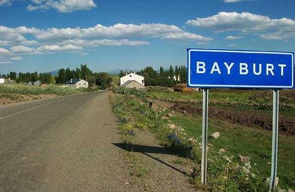 Bayburt, 86 bin 47 kişi ile en az nüfusa sahip olan il oldu. Bayburt'u, 89 bin 317 kişi ile Tunceli, 92 bin 819 kişi ile Ardahan, 148 bin 539 kişi ile Gümüşhane ve 155 bin 179 kişi ile Kilis takip etti.