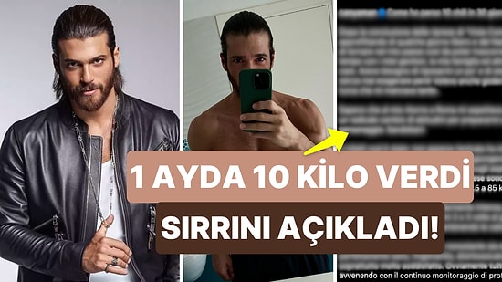Can Yaman 'Sandokan' İçin 30 Günde 10 Kilo Verdi! İşte Can Yaman'ın Yeni Hali