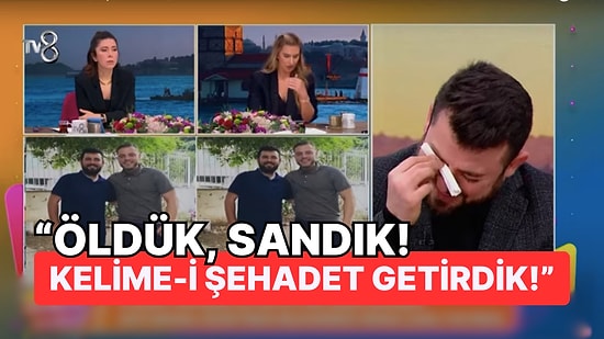 Oyuncu Ali Burak Ceylan'ın Köşke Yerleştirdiği Depremzede O Günü Gözyaşlarıyla Anlattı!