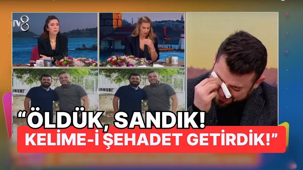 Oyuncu Ali Burak Ceylan'ın Köşke Yerleştirdiği Depremzede O Günü Gözyaşlarıyla Anlattı!