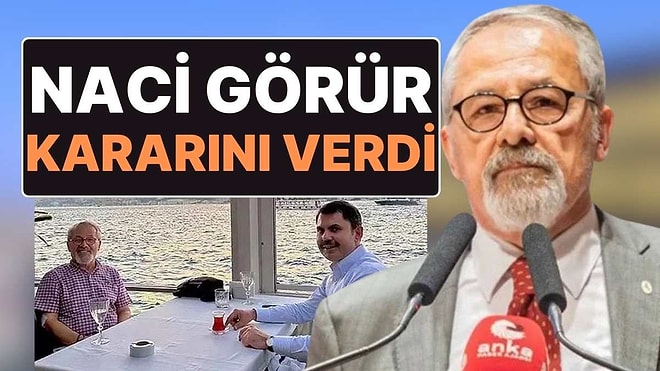 Naci Görür, Murat Kurum'un Danışmanlık Teklifine Yanıt Verdi