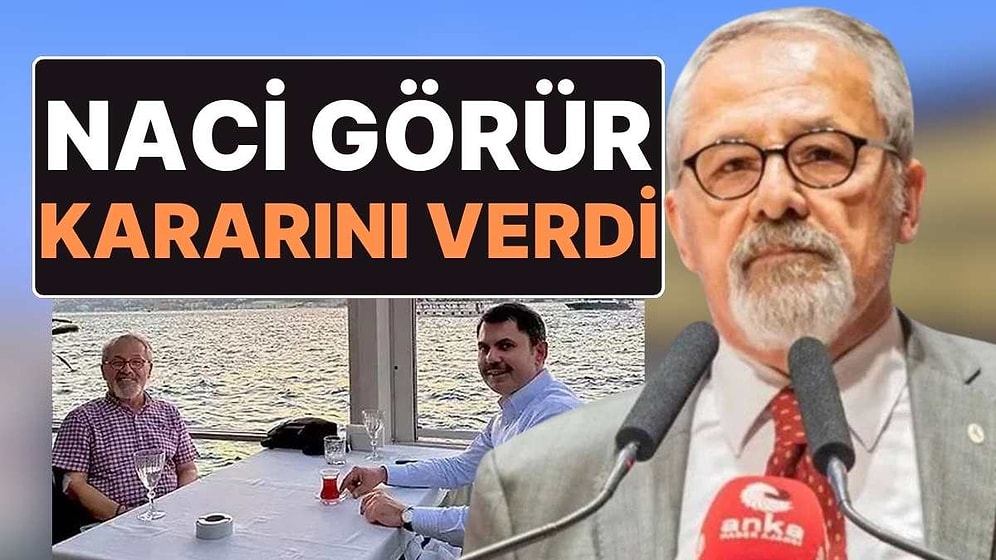 Naci Görür, Murat Kurum'un Danışmanlık Teklifine Yanıt Verdi