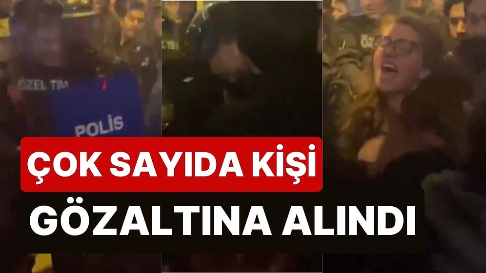 6 Şubat Anmasına Polis Müdahalesi: Çok Sayıda Kişi Gözaltına Alındı