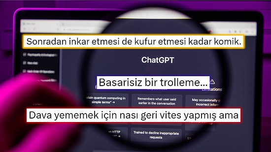 Söylemediğini Bırakmadı Dedi! Bir Kullanıcı ChatGPT'den Küfürlü ve Irkçı Sözlerle Yanıt Aldığını İddia Etti