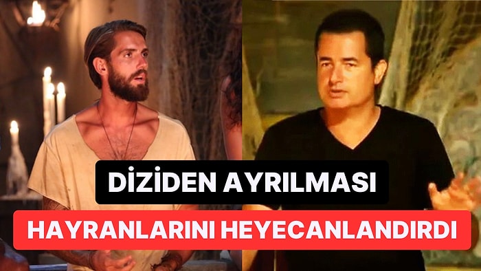 Acun Ilıcalı'yla Kavgalı Olan Serkay Tütüncü'nün Dizisinden Ayrılma Nedenin 'Survivor' Olabileceği Düşünüldü