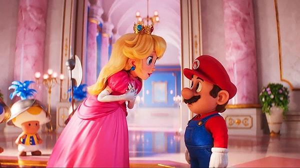 Mario ve Prenses Peach!