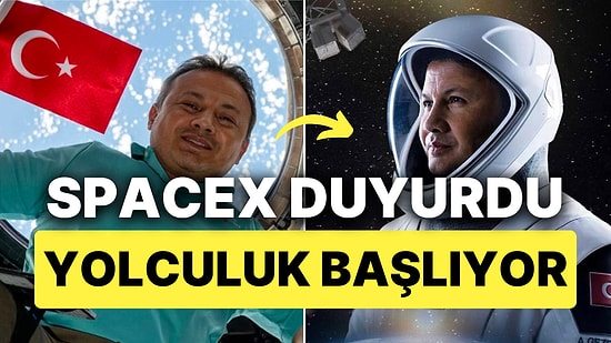 Alper Gezeravcı Uzaydan Ne Zaman Dönecek? SpaceX Açıkladı!