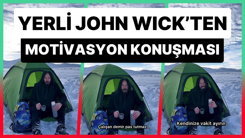 Yerli John Wick'ten Motivasyon Konuşması: 'Şu Yaşa Gelmişsin Hala Çalışıyorsun, Hayat Kısa'
