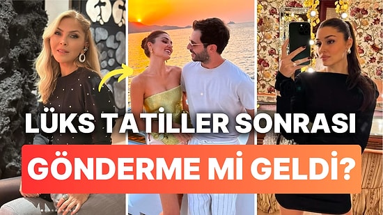 Göndermeli Paylaşımlar Yapan Arzu Sabancı'nın Bir Paylaşımının Müstakbel Gelini Hande Erçel'e Olduğu Düşünüldü