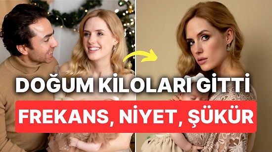 Üçüncü Çocuğunu Kucağına Alan Wilma Elles Doğum Kilolarını Nasıl Verdiğini Anlattı: Niyet, Frekans, Şükür