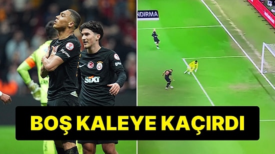 Galatasaray'ın Yeni Transferi Carlos Vinicius İlk Maçında Gol Atmasına Rağmen Kaçırdığı Golle Dillere Düştü