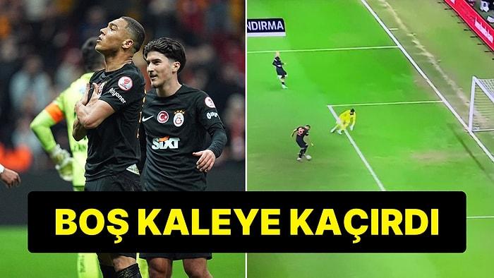 Galatasaray'ın Yeni Transferi Carlos Vinicius İlk Maçında Gol Atmasına Rağmen Kaçırdığı Golle Dillere Düştü