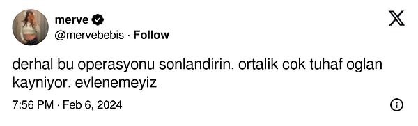 Kızlar sakin olun!