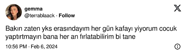 Bez kokusunu düşün, bez kokusunu düşün...