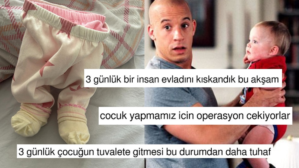 Altı Değiştirilen Bebeğin Pantolonu Arabanın Park Edilmesine Benzetilince Kokusu Buraya Kadar Geldi!