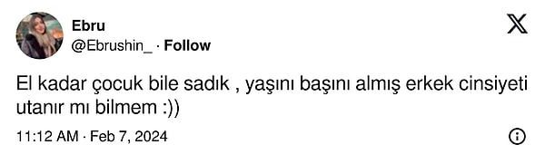 Hedefte ise erkekler vardı. 😂