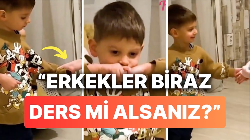 Sevdiği Kız Gelene Kadar Hiçbir Kızın Elini Tutmayan Minik Çocuk Gözlerinizi Dolduracak