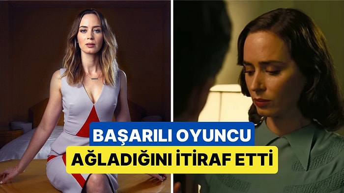 Oppenheimer'daki Rolüyle Oscar Adaylığı Kazanan Emily Blunt Müjdeyi Oldukça İlginç Bir Şey Yaparken Öğrenmiş