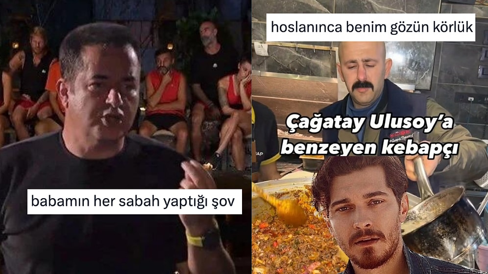 Acun Ilıcalı'nın Yarışmacılara İsyanından Çağatay Ulusoy'a Benzemeyen Kebapçıya Son 24 Saatin Viral Tweetleri