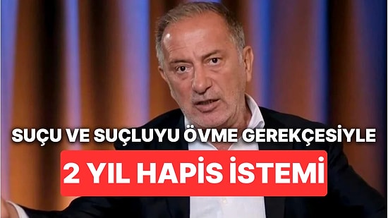 Gazeteci Fatih Altaylı Hakkında Suçluyu Övme Gerekçesiyle 2 Yıla Kadar Hapis Cezası İstendi