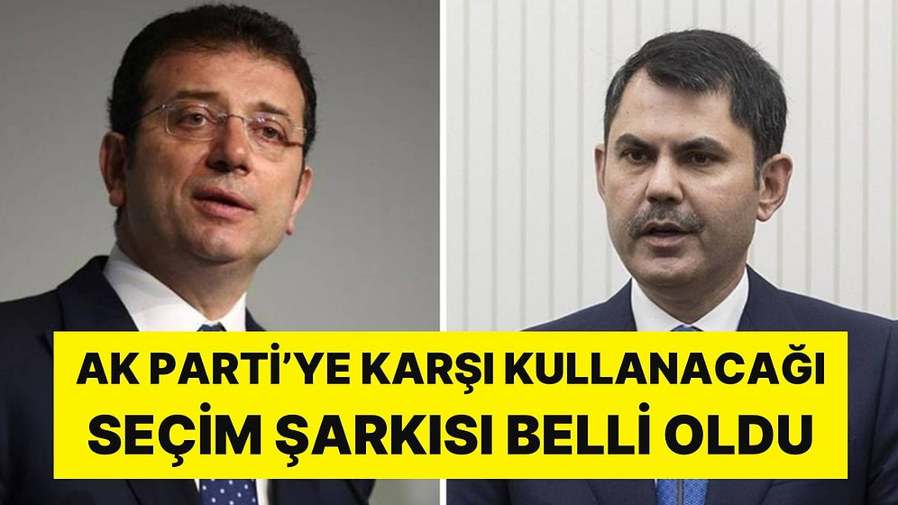 Yerel Seçime Geri Sayım: Ekrem İmamoğlu'nun Seçim Şarkısı Belli Oldu