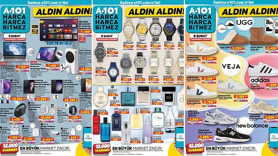 A101'e XBox Oyun Konsolu Geliyor! 8 Şubat 2024 A101 İnternete Özel Aldın Aldın Kataloğu