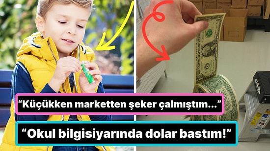 Çocukken Farkına Varmadan İşledikleri Suçları Paylaşarak Hepimizin Ağzını Açık Bırakan 15 Kişi