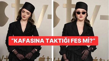 Namı Diğer Arya Stark: Maisie Williams Yeni Dizisinin Galasına Türk Tasarımcı Moralıoğlu'nun Kıyafetini Taşıdı