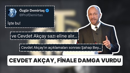 Enflasyon Raporu Toplantısı Finalinde Dayanamayıp Sazı Eline Alan Cevdet Akçay'ın Çıkışı Yorumlara Neden Oldu
