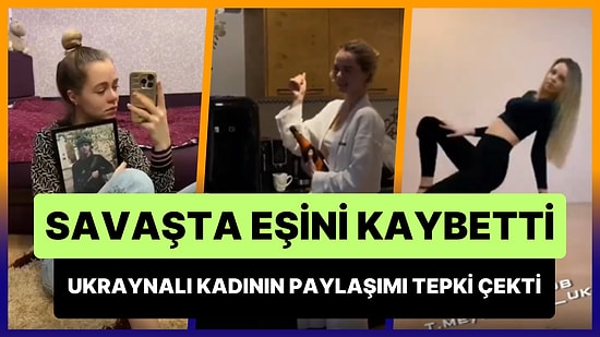 Rusya ile Savaşan Eşi Cephede Hayatını Kaybedince Yeni Hayatına Hızlı Adapte Olan Ukraynalı Kadın Tepki Çekti