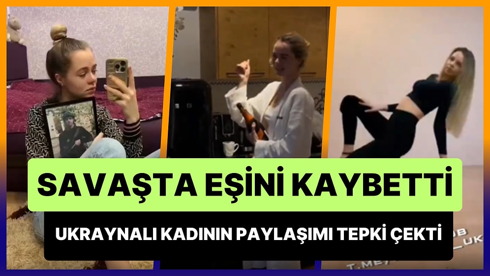 Rusya ile Savaşan Eşi Cephede Hayatını Kaybedince Yeni Hayatına Hızlı Adapte Olan Ukraynalı Kadın Tepki Çekti
