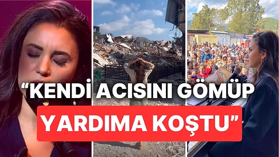 Helal Olsun: Depremde Yakınlarını Kaybeden Karsu Hatay'da Müzik Okulu Açtı, Çocuklarla Şarkı Söyledi