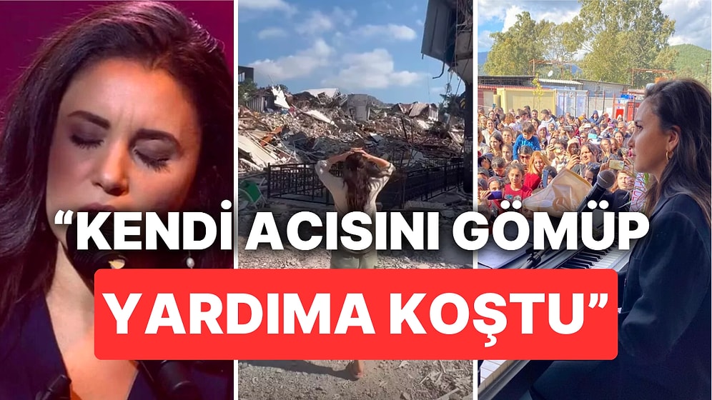 Helal Olsun: Depremde Yakınlarını Kaybeden Karsu Hatay'da Müzik Okulu Açtı, Çocuklarla Şarkı Söyledi