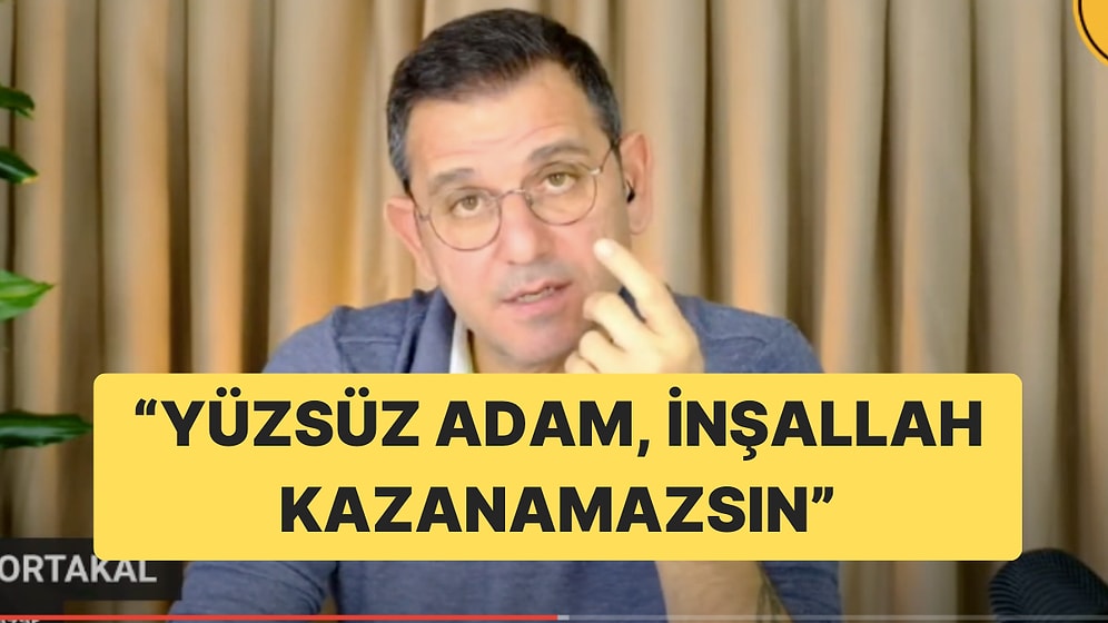 Fatih Portakal’dan Lütfü Savaş’a: “Yüzsüz Adam, İnşallah Kazanamazsın”