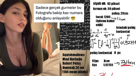 Libido ve Mühendislik Bir Arada! Twitter'a Salınan Fotoğraftan Ayak Numarası Bulan Gencin Azmi Şaşırttı