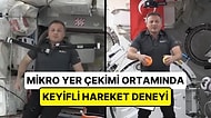 Alper Gezeravcı, Mikro Yer Çekimi Ortamında Cisimlerin Hareketlerini İncelediği Yeni Bir Deney Videosu Çekti