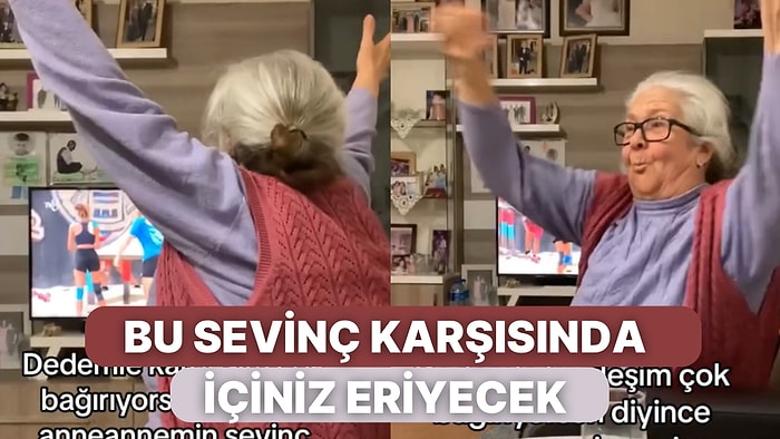 Survivor İzlerken Çok Bağırdığı İçin Bu Sefer Sevincini Sessiz Yaşayan Kadının Tatlılığına Kalbiniz Eriyecek