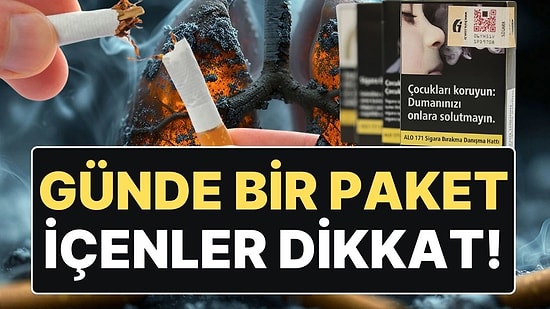 Sigara Kullanımı ile Akciğer Kanseri Arasındaki Oransal Bağ Ortaya Çıktı!