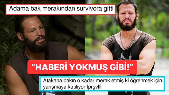 Avatar Atakan'ın Daha Bir Gün Önce Survivor Yorumlarken Yarışmaya Işınlanması Kahkaha Krizi Yarattı