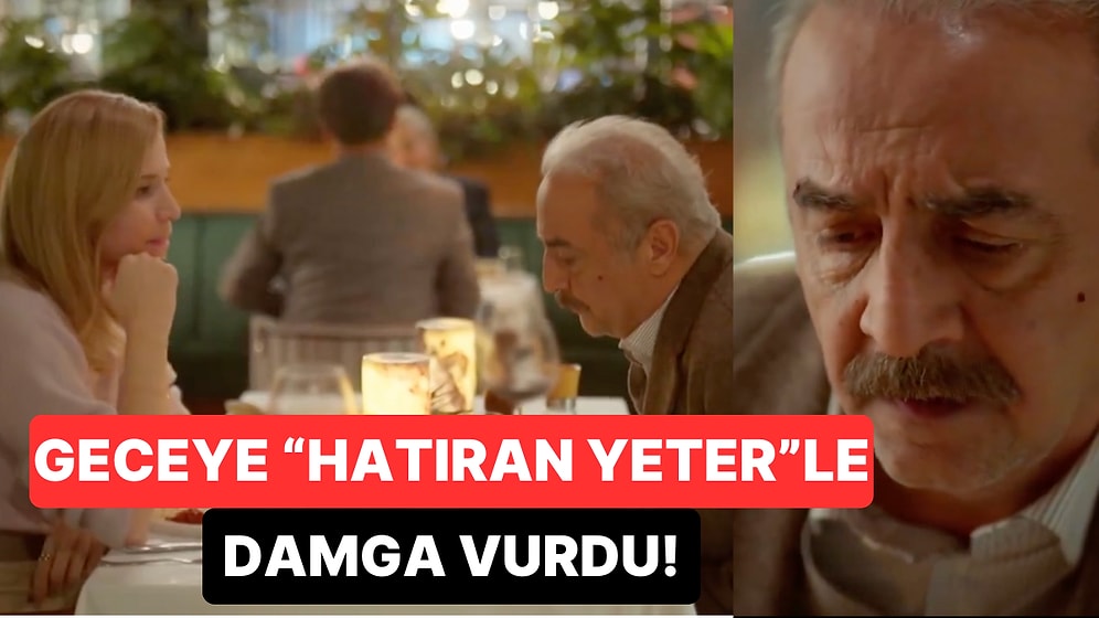 Yılmaz Erdoğan'ın İnci Taneleri'ndeki Yanık "Hatıran Yeter" Yorumu Bölüme Damga Vurdu!