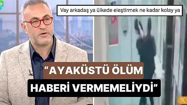 Gazeteci Murat Güloğlu'nun Şiddet Gören Doktorla İlgili Yaptığı Açıklama Tepki Çekti