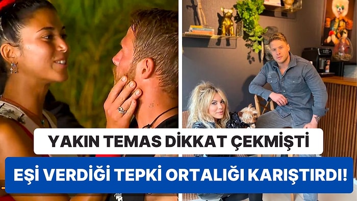 Gizem'in Yakın Temasından Sonra "Survivor'da Harem Kurdu" Tweetini Beğenen Yunus Emre'nin Eşine Yorum Yağdı!